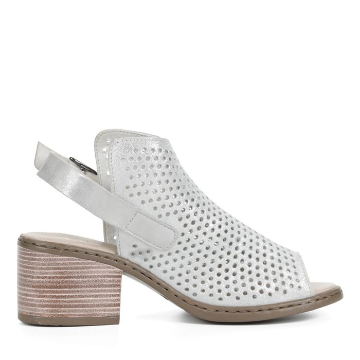 Rieker сұр туфлиөкшесі ашық V0590-90