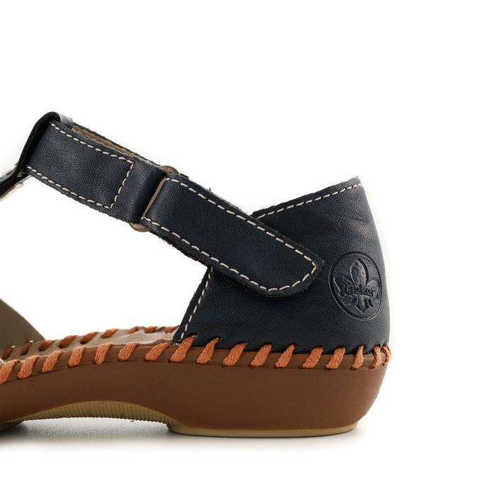 Rieker мультиколор ашық табан туфліктері M1655-14