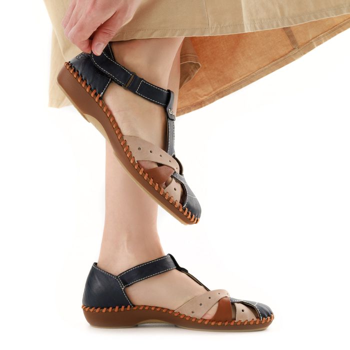 Rieker мультиколор ашық табан туфліктері M1655-14