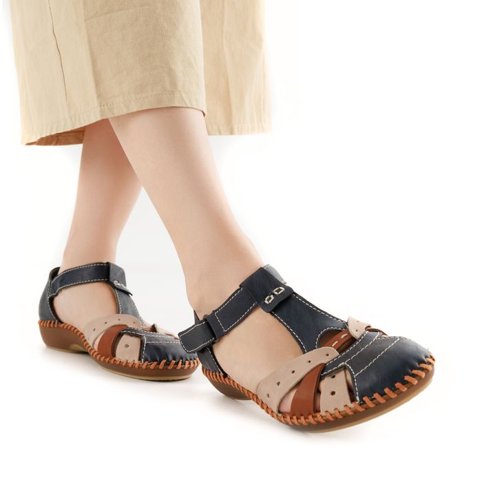 Rieker мультиколор ашық табан туфліктері M1655-14