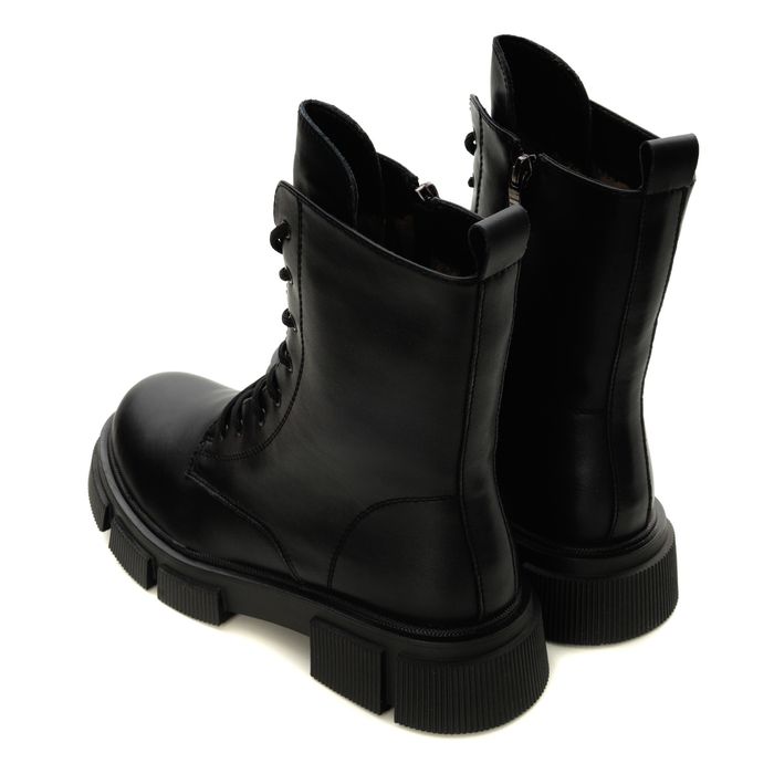 Чёрные берцы Baden MV724-021