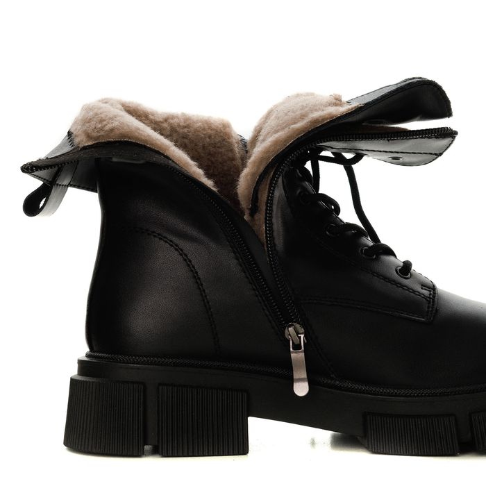 Чёрные берцы Baden MV724-021