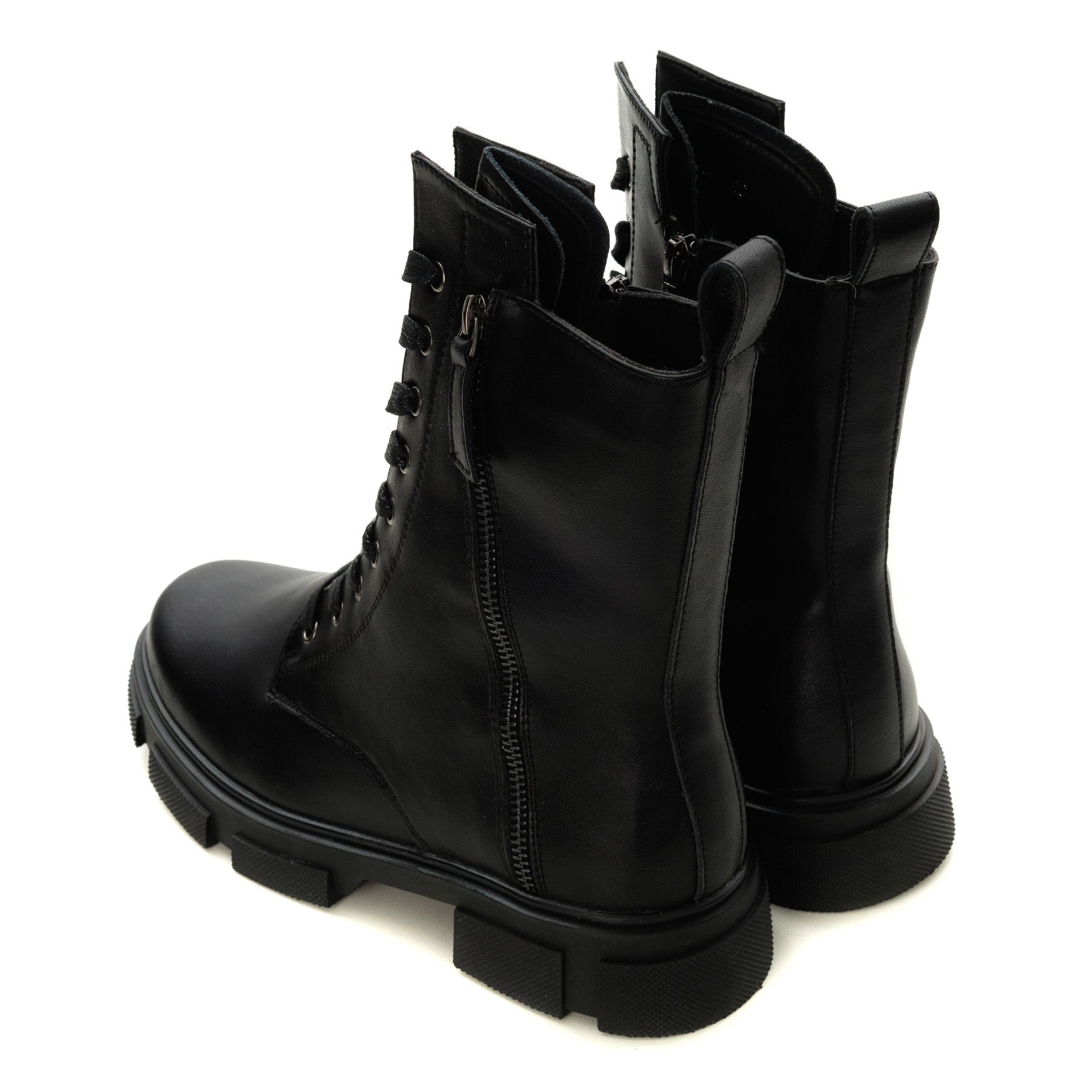 Чёрные берцы Baden NU326-021