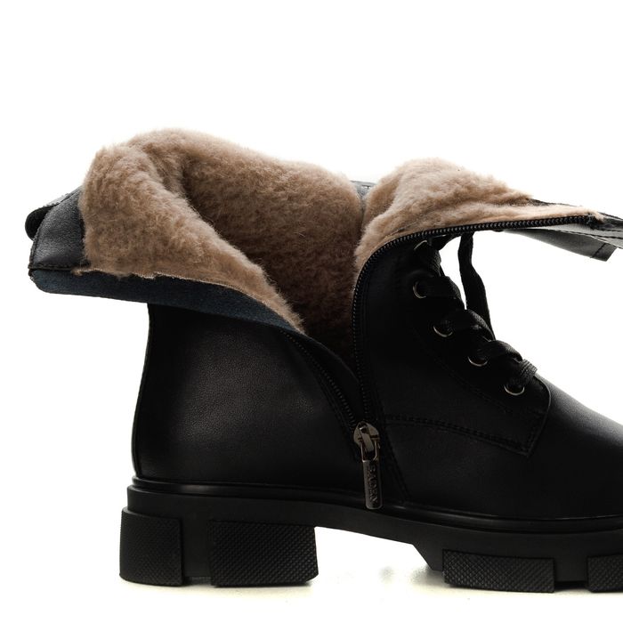 Чёрные берцы Baden NU326-021