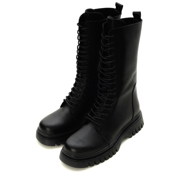 Чёрные берцы Baden RQ242-062