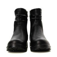 Чёрные полусапоги Baden U112-026