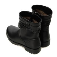 Чёрные полусапоги Baden U112-026