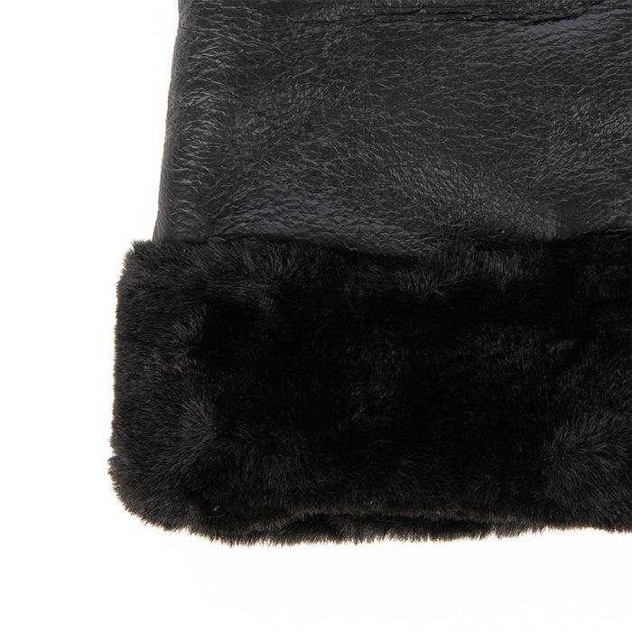 Чёрные варежки Baden TX112-01