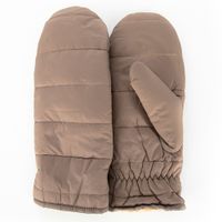 Бежевые варежки Baden TX143-02