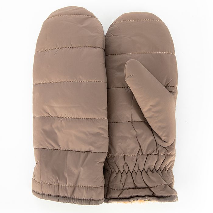 Бежевые варежки Baden TX143-02