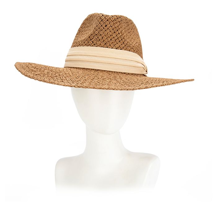 Бежевая шляпа Dispacci 22117_beige