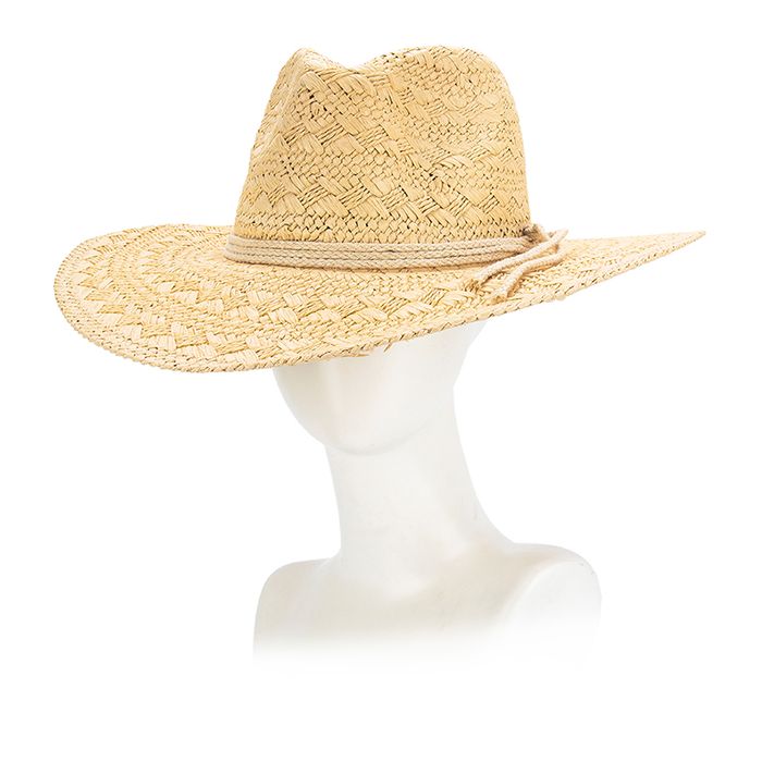Жёлтая шляпа Dispacci 22108_ecru