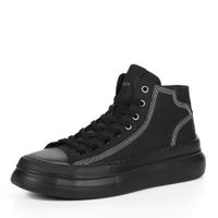 Чёрные высокие кеды Respect IK42-155823