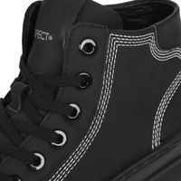 Чёрные высокие кеды Respect IK42-155823