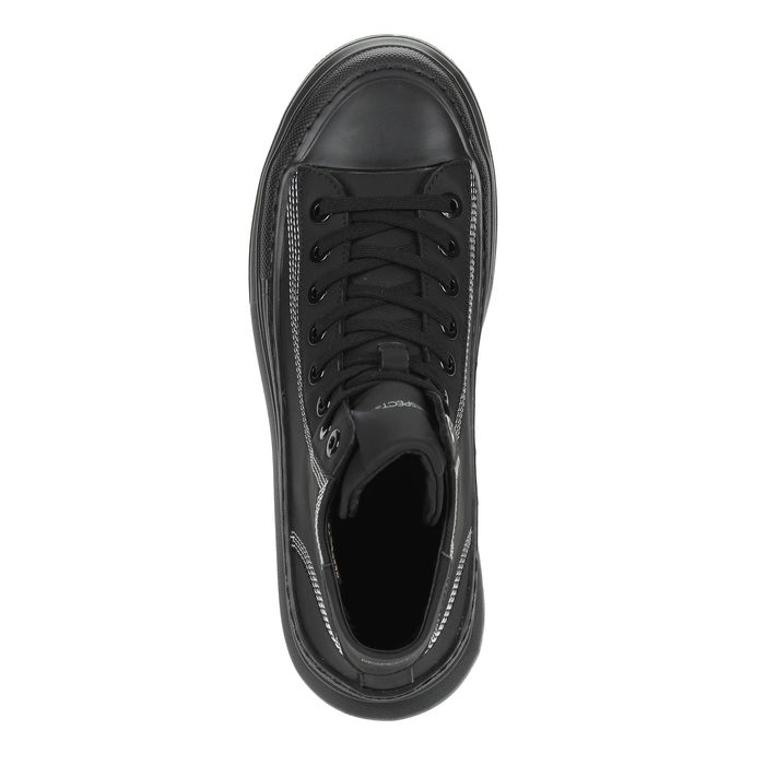 Чёрные высокие кеды Respect IK42-155823