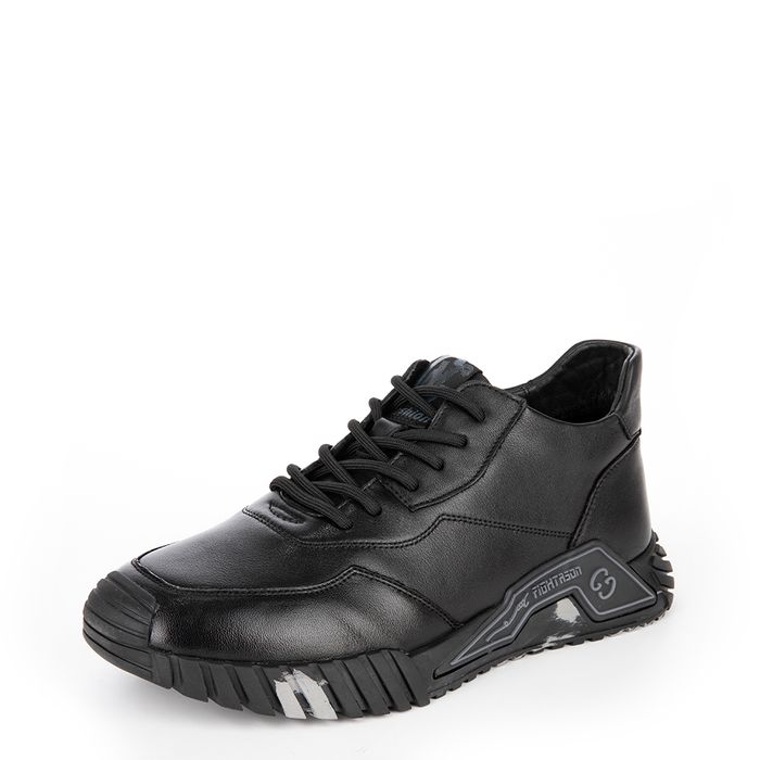 Чёрные высокие кеды Respect VK42-131760