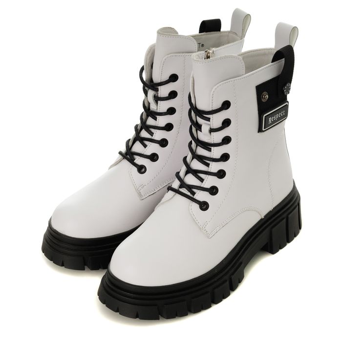Белые берцы Respect VS12-154367