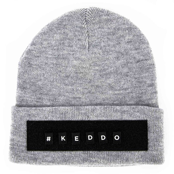 Серая шапка Keddo 328609/06-03