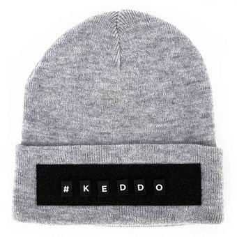 Серая шапка Keddo