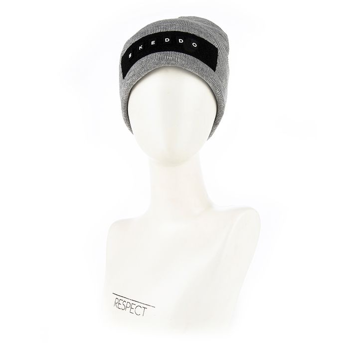 Серая шапка Keddo 328609/06-03