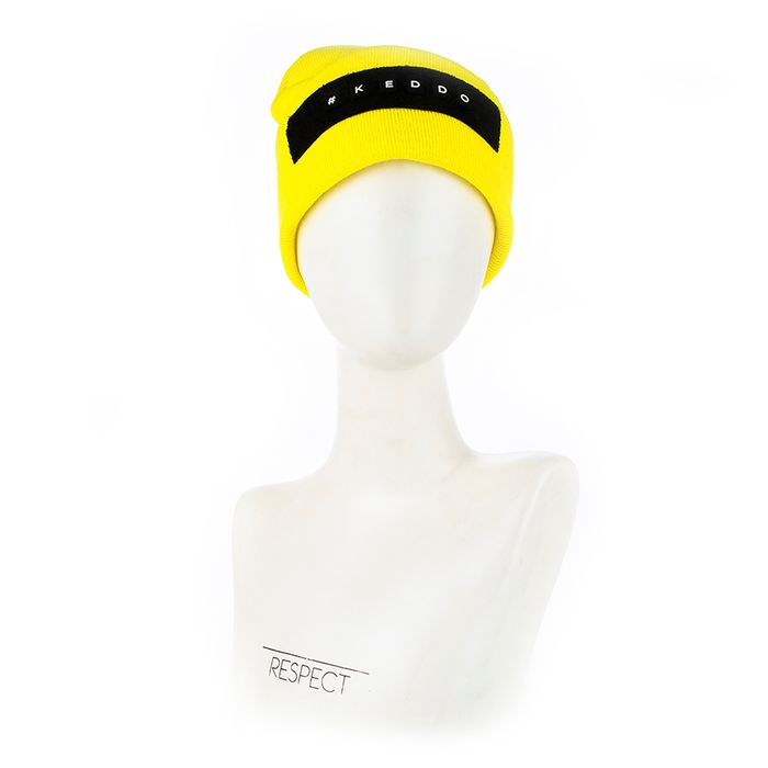 Жёлтая шапка Keddo 328609/06-04