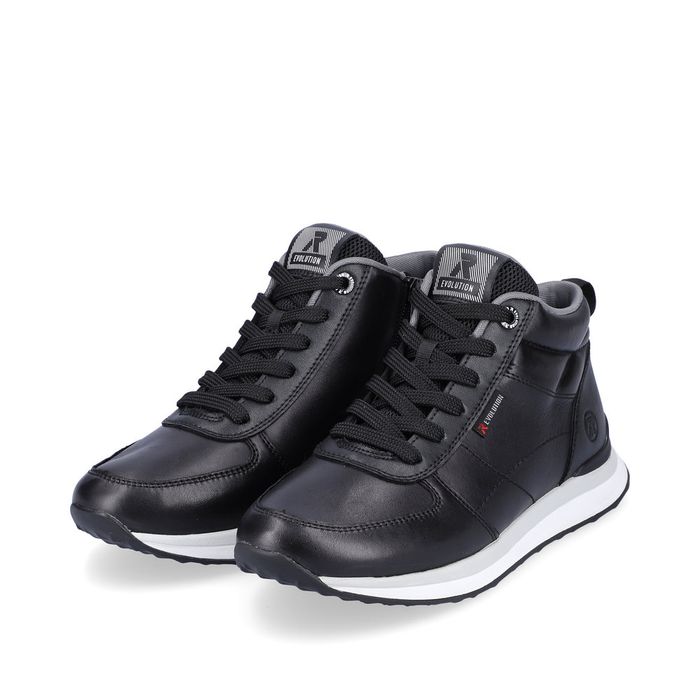 Rieker қара биік кроссовкалары 42570-00