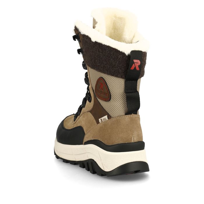 Rieker қоңыр биік кроссовкалары W0066-64