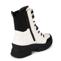 Белые берцы Rieker W0374-80