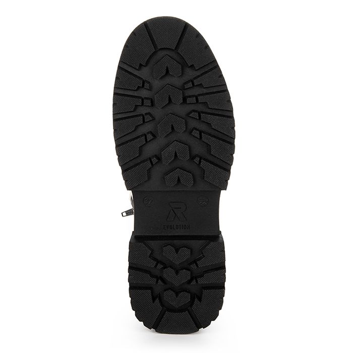 Белые берцы Rieker W0374-80