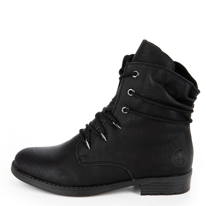 Чёрные ботинки Rieker 70620-00