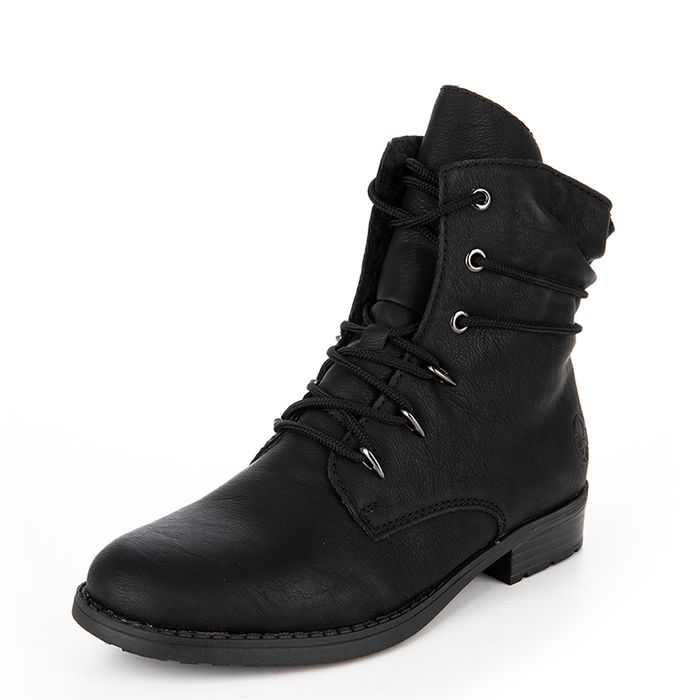 Чёрные ботинки Rieker 70620-00