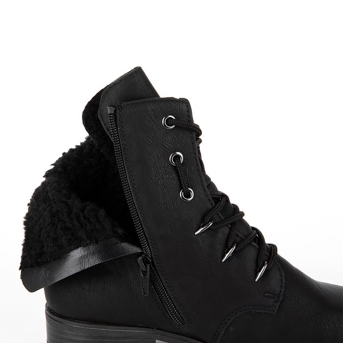 Чёрные ботинки Rieker 70620-00