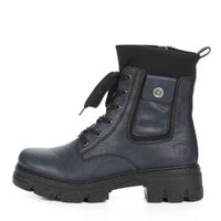 Синие ботинки RIEKER 74640-14