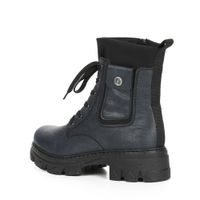 Синие ботинки RIEKER 74640-14