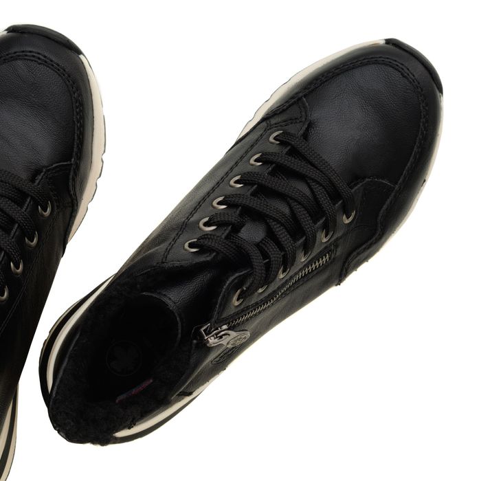 Rieker қара биік кроссовкалары M6644-00