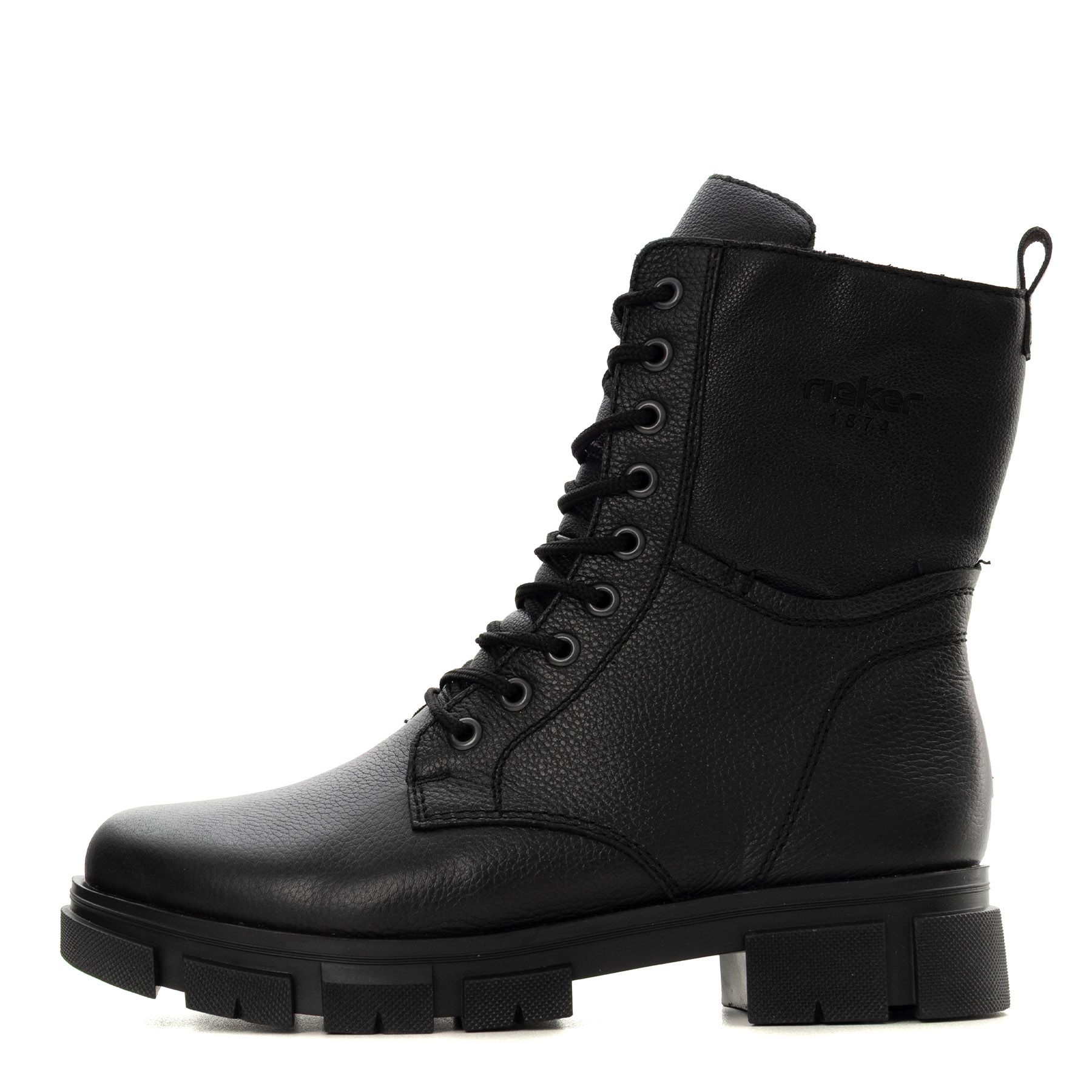 Чёрные берцы Rieker Y7116-00