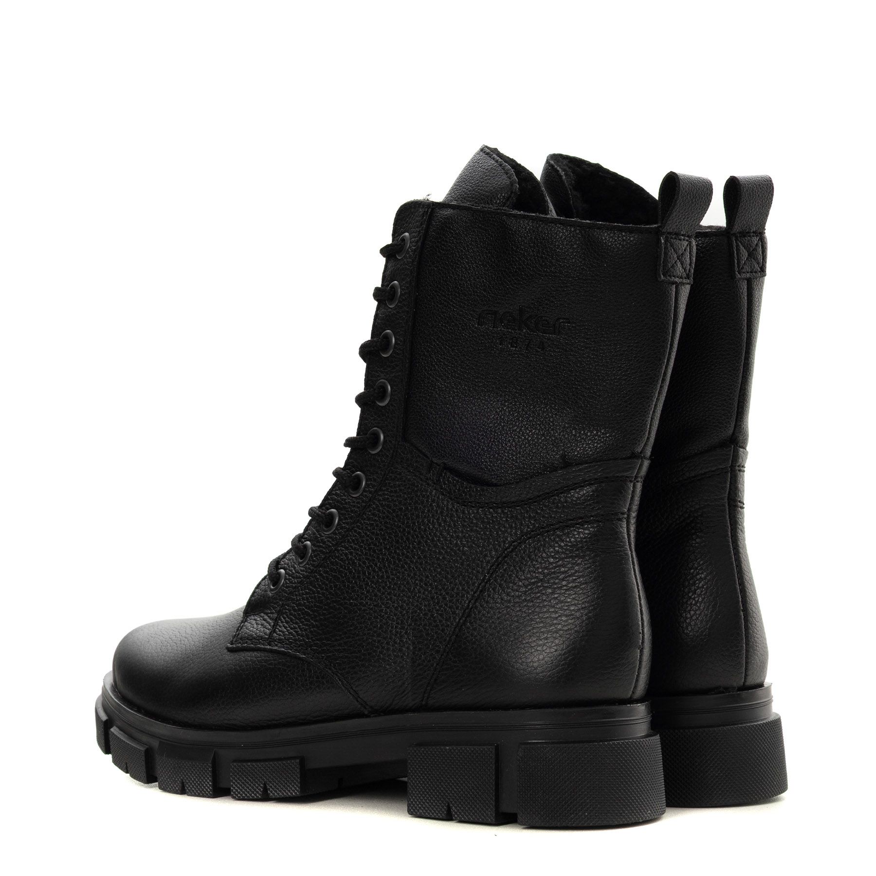 Чёрные берцы Rieker Y7116-00