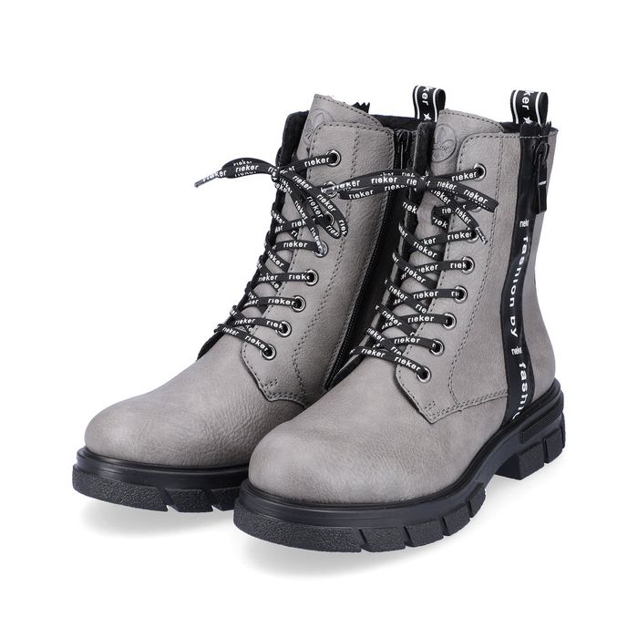 Серые берцы RIEKER Z9111-40