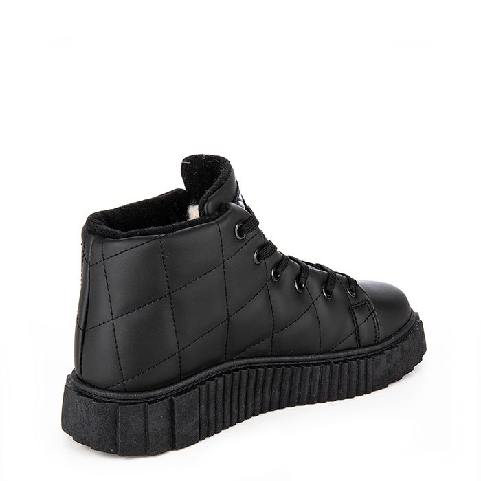 Чёрные кеды Crosby 428232/07-01