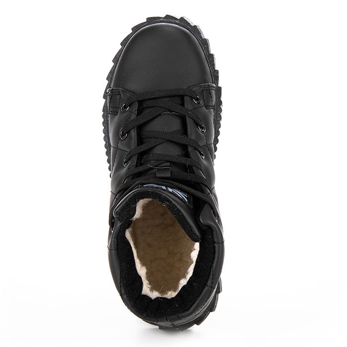 Чёрные кеды Crosby 428232/07-01