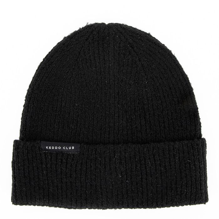 Чёрная шапка Keddo 318604/04-01