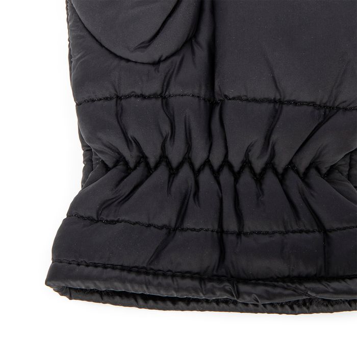 Keddo қара варежкалары 318700/38-01