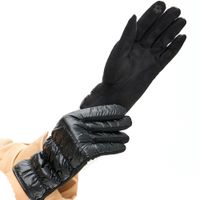 Чёрные перчатки Respect RSPDF10-1