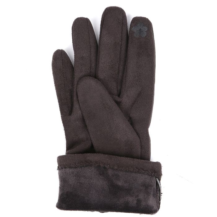 Серые перчатки Respect RSPDF10-9