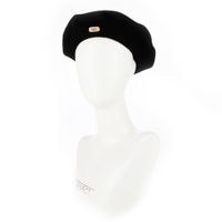 Чёрный берет Dispacci 2330_Black