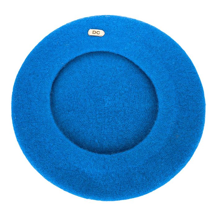 Мультиколорный берет Dispacci 2330_Blue