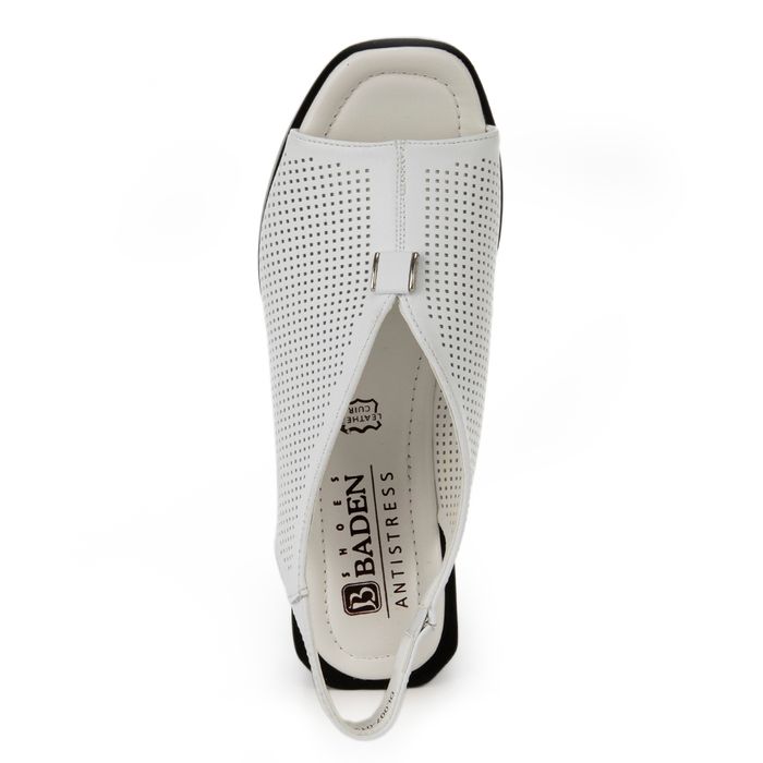 Baden ақ туфлиөкшесі ашық и носком DL007-012