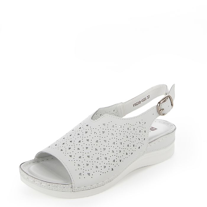 Baden ақ туфлиөкшесі ашық и носком FB238-020