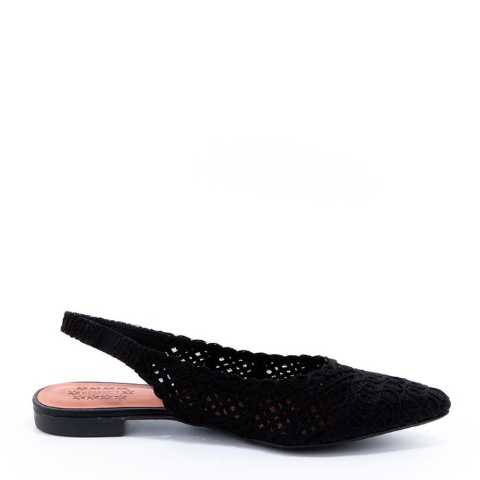 Чёрные туфли с открытой пяткой Respect IK56-162589