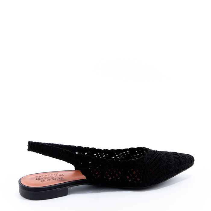 Чёрные туфли с открытой пяткой Respect IK56-162589